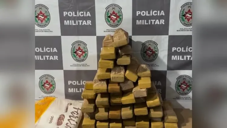 Foragido da Justiça do RN é preso na PB com cerca de 30 kg de maconha
